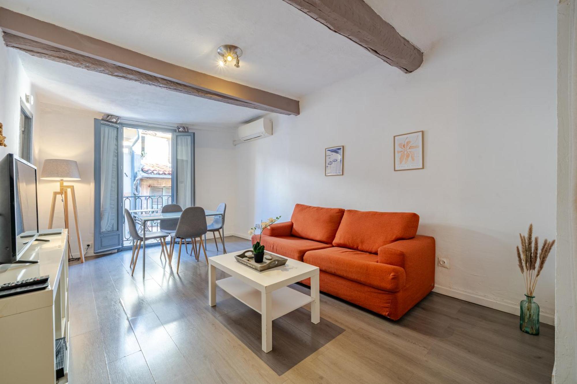 Vieux-nice 2p Climatise Balcon Apartamento *